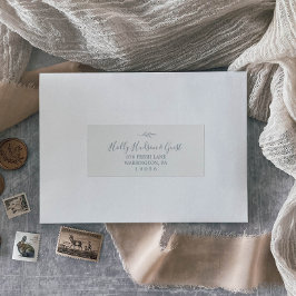 Folha mínima | Etiquetas de Endereço de Convidado 