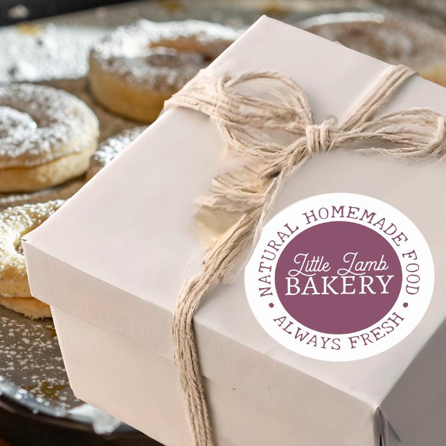 Folha Personalizada Autocolante Caseira Roxa Fresc (Criador carregado)