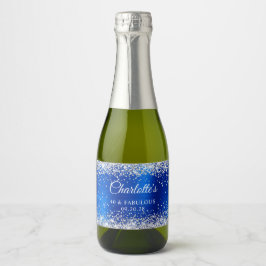 Folha Real Azul Silver Glitter 40 e Fabulosa