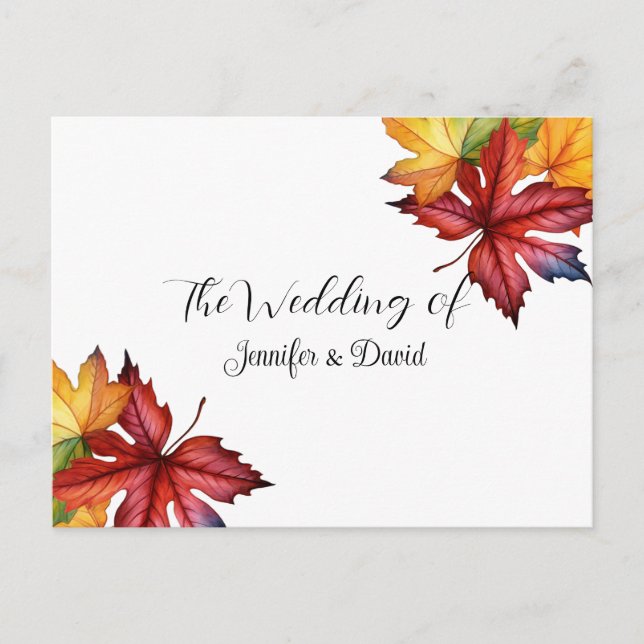 Folha RSVP Cartão postal (Frente)