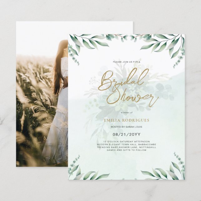 Folha Rústica do Chá de panela de Fotografia de Or (Frente/Verso)