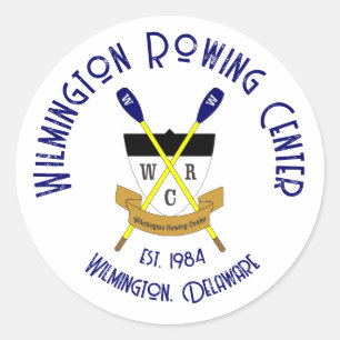 Folha WRC de grandes adesivos redondos de papel