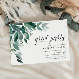Folhagem Abundante | Convite à Festa de formatura
