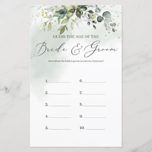 Folhagem Boho Eucalyptus Adivinha O Jogo Da Foto D