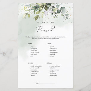 Folhagem de Boho verde O que há no seu jogo de Ren