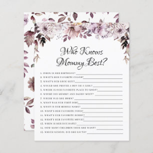 Folhagem de Flores Roxas Que Conhece Jogos de Mamã