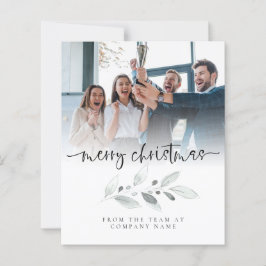 Folhagem do logotipo de orçamento Foto da empresa