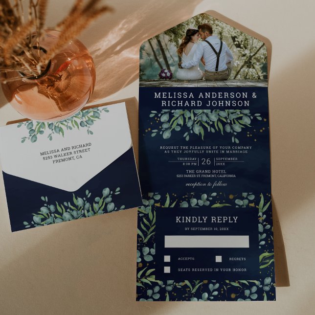Folhagem Exuberante Folhas de Eucalipto Casamento  (Criador carregado)