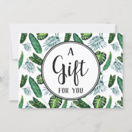 Folhagem Tropical de Folhagem de Certificado de Pr