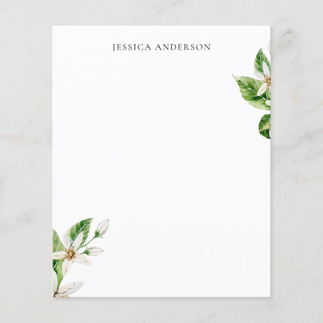 Folhagem Tropical Mediterrânica - Personalização F (Frente)