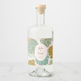 Folhagem Tropical - Padrão De Monstera E Folha De 