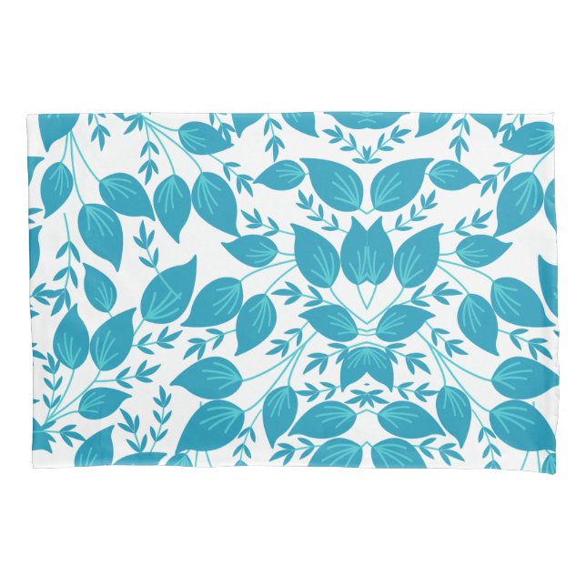 Folhas azuis (Frente)