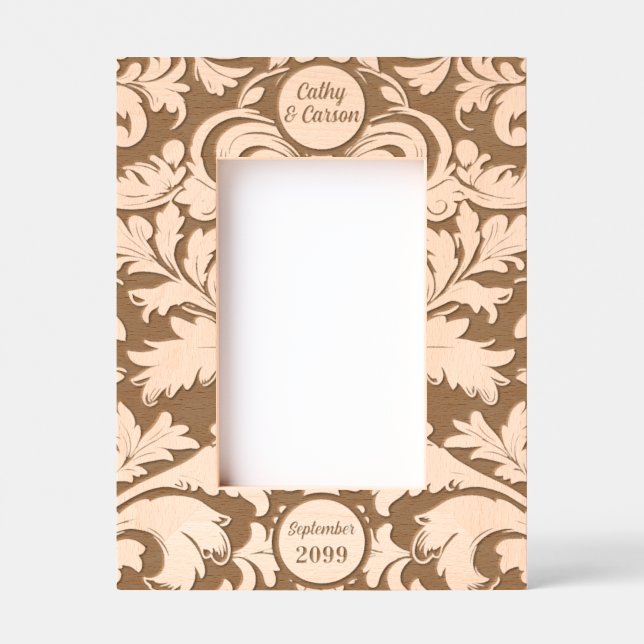 Folhas Botânicas em Negrito 4x6 com Texto Personal (Front)