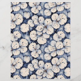 Folhas brancas de inverno