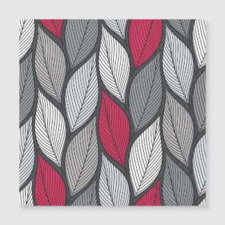 Folhas coloridas: padrão sem costura desenhado à m