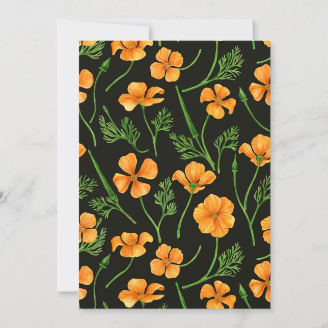 Folhas da Califórnia, flores no verão, verdinho (Frente)