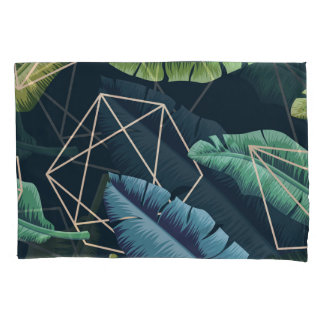 Folhas de abstrato: Linha Poligonal Sem Costura.