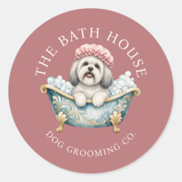 Folhas de Adesivos de Higiene de Cães Lhasa Apso R