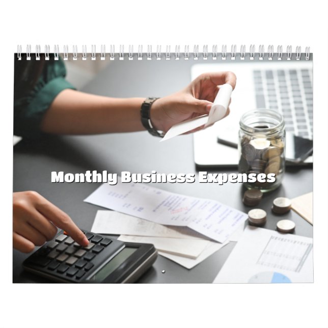 Folhas de Despesas Empresariais do Calendário de 2 (Capa)