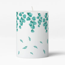 Folhas de Eucalipto em Aquarela Decorativas Elegan