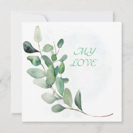 Folhas de Eucalipto Verde