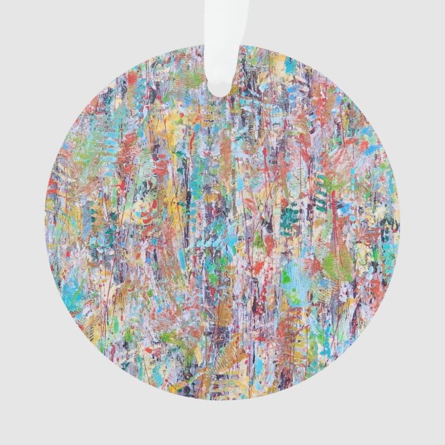 Folhas de Folha Ornamento acrílico (Frente)