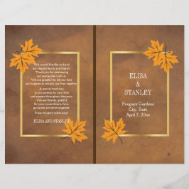 Folhas de mapeamento laranja no programa de casame