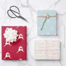 Folhas de Molho Dourado e Azul Feriado