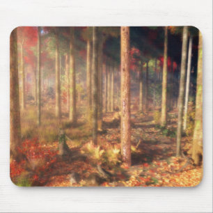 Folhas de Mousepad Dourado