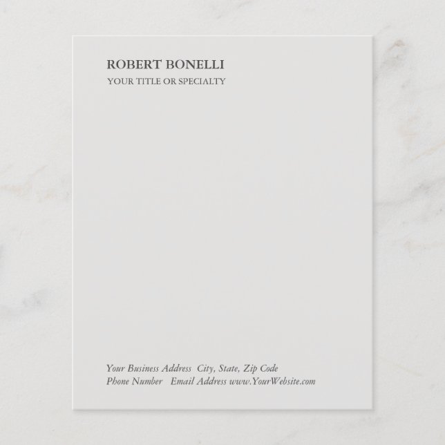 Folhas de Na moda de Cinza de de de Platina Modern (Frente)