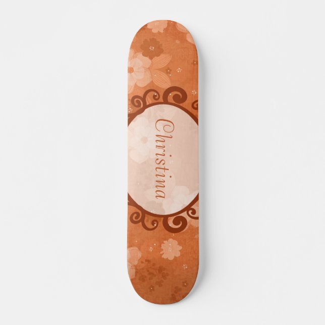 Folhas de outono Comp skate (Frente)