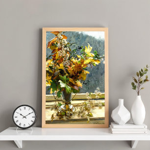 Folhas de Outono, Olga Wisinger-Florian Poster