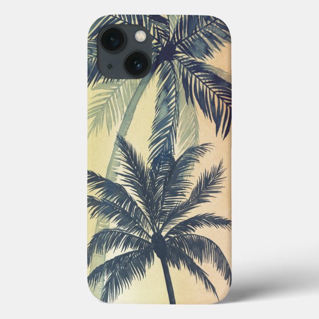 Folhas de Palma Tropicais (Verso)