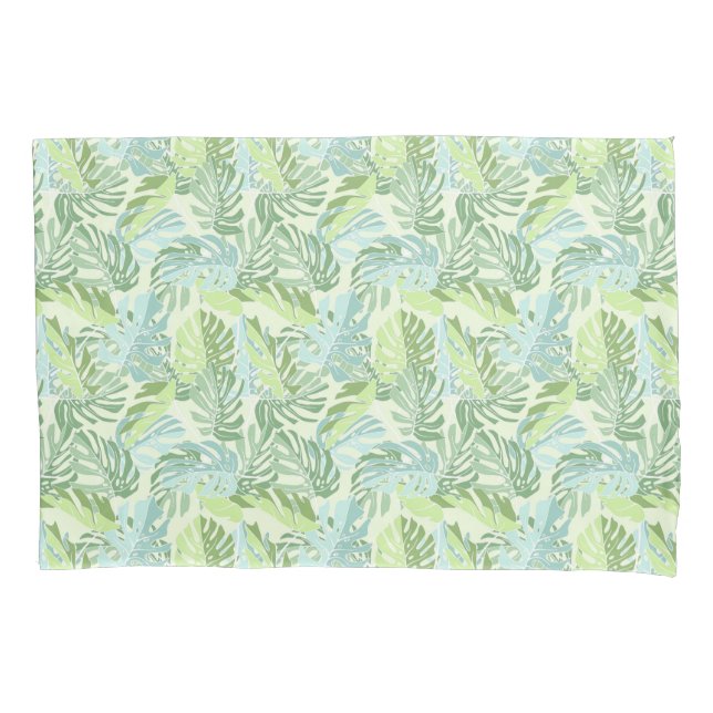 Folhas de palmeira tropicais Pastel (Frente-Esquerda)