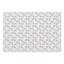 Folhas de papel de embrulho da Pharmacy Tech