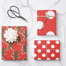 FOLHAS DE PAPEL DE GINGERBREAD MAN RECOLHER