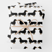 Folhas de papel para moldagem de Dachshund