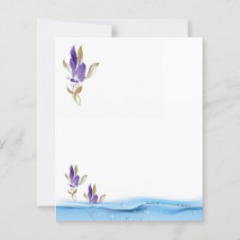 Folhas de papel planas