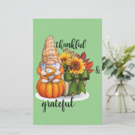 Folhas de papel planas agradecidas e gratas