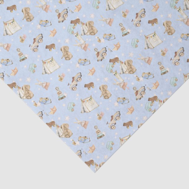 Folhas de Papel Tecidual 3, Background de Brinqued (Detalhes)