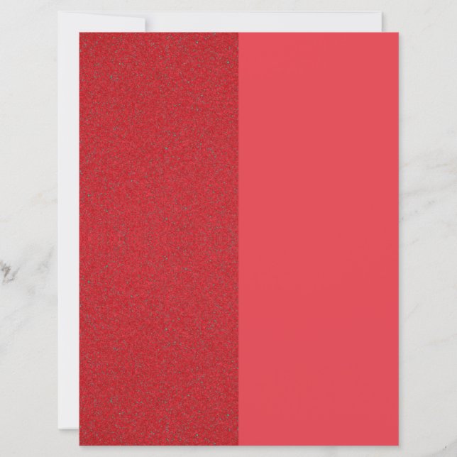 Folhas de Papel Vermelho Tomate Ruído Esquerdo Per (Frente)