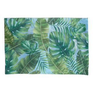 Folhas de plantas verdes tropicais