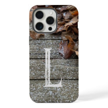 Folhas de queda com iPhone / iPad de neve