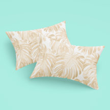 Folhas de Selva de Monstera, Amarelo-Luz Tropical