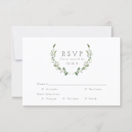 Folhas de Videira Aquarela | RSVP