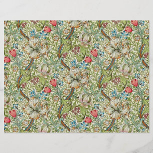 Folhas de Vintage Papel para Escrapbook Artesana