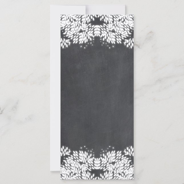 Folhas de Whimsical e Estrelas no Quadro (Frente)