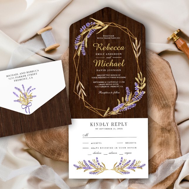 Folhas Douradas e Casamento de Madeira de Celeiro  (Criador carregado)