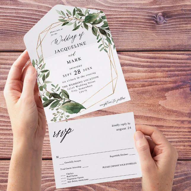 Folhas e Casamento Dourado de Eucalyptus (Criador carregado)