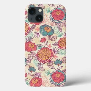 Folhas e flores de pénia